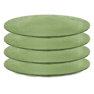 Koziol Zestaw talerzy Club 260mm Nature Leaf Green 5005703 4 szt. - Talerze - miniaturka - grafika 1