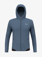 Bluzy sportowe męskie - Bluza z kapturem Salewa Pedroc PL Hooded Jacket - java blue - miniaturka - grafika 1
