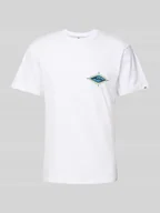 Koszulki męskie - T-shirt z nadrukiem z logo - miniaturka - grafika 1