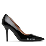 Czółenka - Szpilki LOVE MOSCHINO JA10089G1MIH0000 Czarny - miniaturka - grafika 1