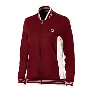 Damska kurtka Fila  Jacket Romy Cabernet/White Alyssum S - Kurtki damskie - miniaturka - grafika 1