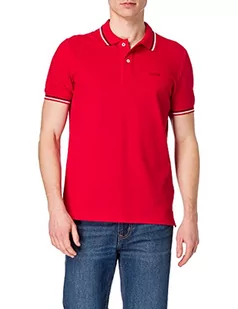 Geox Męska koszulka polo M Sustainable A, czerwony (True Red), S - Koszulki męskie - miniaturka - grafika 1