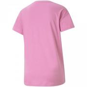 Koszulki i topy damskie - Koszulka damska Puma RTG Logo Tee Opera różowa 586454 15 - miniaturka - grafika 1