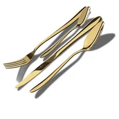 Zestawy sztućców - SZTUĆCE 4 ELEM. BERLINGER HAUS BH-2728 CHAMPAGNE - miniaturka - grafika 1