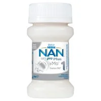 Nestle Nan Optipro Plus HM-O 1, mleko początkowe, od urodzenia, płyn, 70ml - Mleko modyfikowane - miniaturka - grafika 1