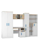 Krzesełka i taborety dla dzieci - Meblościanka młodzieżowa Maciuś, dla dzieci, do dziecięcego pokoju, zestaw mebli - miniaturka - grafika 1