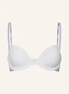 Biustonosze - Calvin Klein Biustonosz Usztywniany Modern Cotton weiss - miniaturka - grafika 1