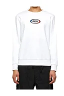 Bluzy męskie - Bluza Diesel Girk-N85 sportowa dresowa logo-L - miniaturka - grafika 1