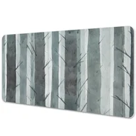 Podkładki na biurko - Mata ochronna z nadrukiem Wzór paski 3D 90x45 cm - miniaturka - grafika 1