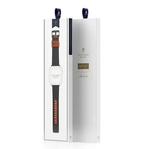 Dux Ducis Litchi Grain Band pasek opaska bransoleta do Watch 4 44mm / Watch 3 42mm / Watch 2 42mm / Watch 1 42mm czarny - Akcesoria do smartwatchy - miniaturka - grafika 19