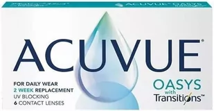 Acuvue, Oasys with Transitions, Soczewki kontaktowe BC 8.4 -1.00 , 6 szt. - Soczewki kontaktowe Acuvue, Oasys with Transitions, Soczewki kontaktowe BC 8.4 -1.00 , 6 szt. - Soczewki kontaktowe - miniaturka - grafika 1