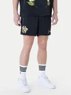 Spodenki męskie - New Era Szorty sportowe New York Yankees MLB Woven 60596375 Czarny Regular Fit - miniaturka - grafika 1