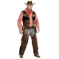 Czapki dla dzieci - Widmann - Kostium kowboy, koszulka z kamizelką, czapka, kapelusz, dzikie kamizelki, impreza tematyczna, karnawał - miniaturka - grafika 1