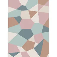 Fototapety - Fototapeta motyw graficzny wielokolorowym - 200 x 279 cm - ESTAHOME - miniaturka - grafika 1