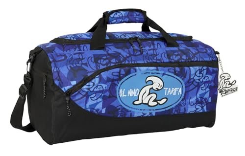 Safta ROLLER CHŁOPIEC - torba sportowa, plecak, idealny dla dzieci w różnym wieku, wygodna i wszechstronna, jakość i wytrzymałość, 50 x 25 x 25 cm, Niebieski/czarny, M, Casual