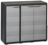 Szafy - Trzydrzwiowa szafka gospodarcza do piwnicy F1-C83 - miniaturka - grafika 1