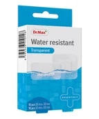 Apteczki i materiały opatrunkowe - Plastry Water Resistant Transparent Dr.Max, plastry wodoodporne 30 mm x 38 mm, 10 sztuk + 30 mm x 55 mm, 10 sztuk |  ! - miniaturka - grafika 1