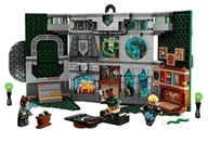 Klocki - Klocki Konstrukcyjne Zestaw Klocków Harry Potter Flaga Slytherinu 349 Elementów Prezent - miniaturka - grafika 1