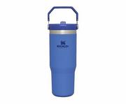 Kubki termiczne - Kubek termiczny Stanley The IceFlow  Flip Straw Tumbler 890 ml (niebieski) Iris Blue - miniaturka - grafika 1