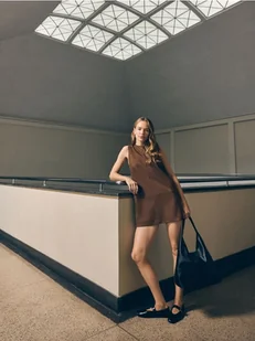 Reserved - Skórzane baleriny z paskiem - czarny - Moda i Uroda OUTLET - miniaturka - grafika 1