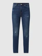 Spodnie damskie - Jeansy o kroju skinny fit z dodatkiem streczu model ‘Mila’ - miniaturka - grafika 1