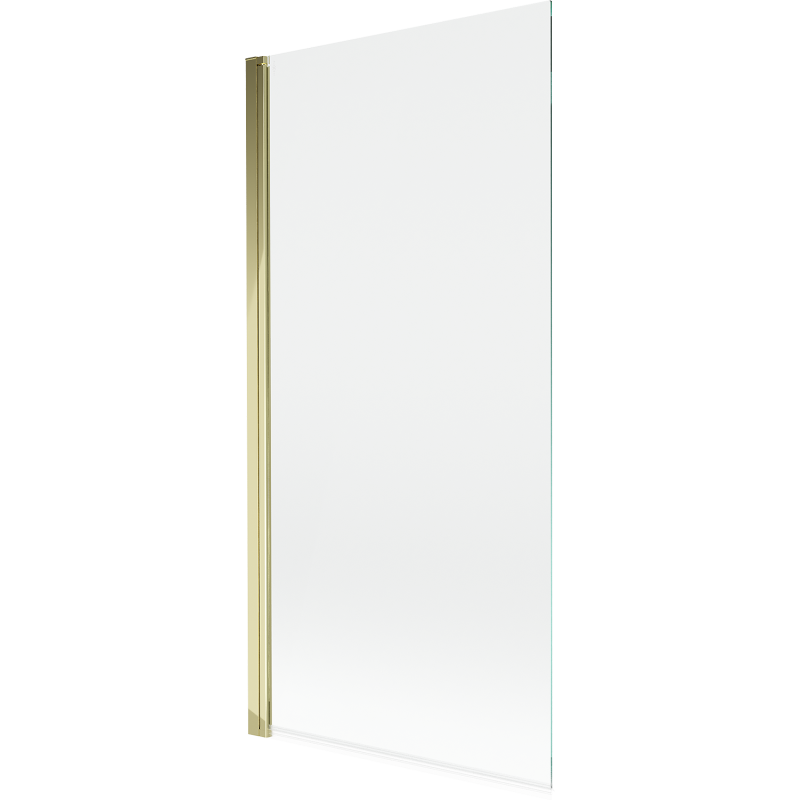 Mexen Mist parawan nawannowy 1-skrzydłowy 90 x 150 cm, transparent, złoty - 8A9-090-001-50-00