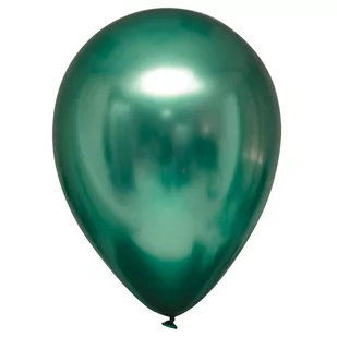 Balony lateksowe Satin Luxe Chrome Zielone 12cm, 100 szt. - Balony i akcesoria - miniaturka - grafika 1