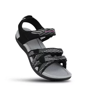Sandały trekkingowe damskie BERGSON ATBARA Black Grey r.38 - Sandały damskie - miniaturka - grafika 1