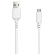 Kable USB - Setty kabel Usb - Usb-c 1,0 m 3A biały - miniaturka - grafika 1