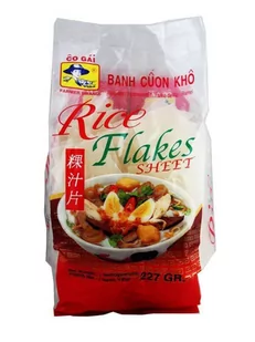 Makaron Ryżowy Płatki Arkusze Flakes Rice Kuchnia Świata farmer 227g - Makaron Makaron Ryżowy Płatki Arkusze Flakes Rice Kuchnia Świata farmer 227g - Makaron - miniaturka - grafika 1