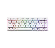 Klawiatury - Ajazz AK680 MAX Magnetic Switch Biały AK680-WM-W-A - miniaturka - grafika 1