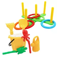 Zabawki do piasku - Wiaderko do piasku akcesoria konewka gra Serso na plażę Wspólna Zabawa - miniaturka - grafika 1