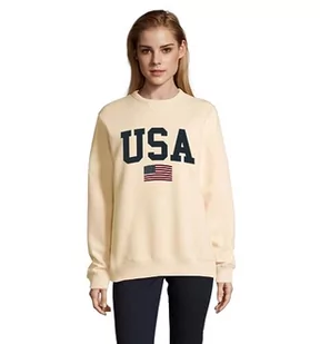 American College Damska bluza - Beżowy - Rozmiar S, beżowy, S - Bluzy damskie - miniaturka - grafika 1