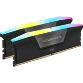 Pamięci RAM - Corsair Vengeance RGB CMH96GX5M2B7000C40 moduł pamięci 96 GB 2 x 48 GB DDR5 4800 MHz - miniaturka - grafika 1