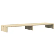 Akcesoria do monitorów - vidaXL Podstawa pod monitor dąb sonoma 100x27x10 cm Materiał drewnopochodny - miniaturka - grafika 1