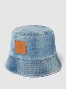 Czapki damskie - Czapka typu bucket hat z naszywką z logo model ‘KIWI’ - miniaturka - grafika 1