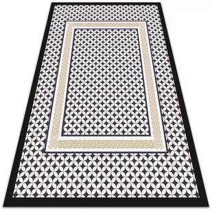 Modny dywan winylowy Geometryczny warkocz 60x90 cm - Dywany - miniaturka - grafika 1