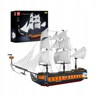 Klocki - Statek żaglowiec Imperial Frigate - Klocki 13192 MOULD KING 3580el.TECHNIC - miniaturka - grafika 1