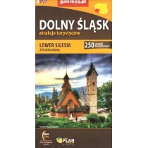 Plan Mapa - Dolny Śląsk 250 atrakcji turystycznych - praca zbiorowa - Atlasy i mapy - miniaturka - grafika 1