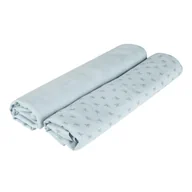 Otulacze - Niebieski muślinowy otulacz dziecięcy 120x120 cm Lil Planet – Roba - miniaturka - grafika 1