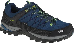Buty trekkingowe męskie CMP Rigel Low Trekking Shoe Wp Blue Ink/Yellow Fluo r. 40  (3Q13247-08MF - Buty trekkingowe męskie - miniaturka - grafika 1