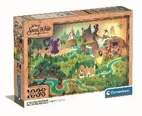 Puzzle 1000 Compact Story Maps Snow white - Puzzle - miniaturka - grafika 1