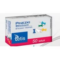 Pinezki - TETIS Pinezki tablicowe 50 sztuk Beczułki - miniaturka - grafika 1
