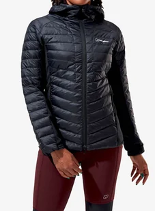 Kurtka puchowa damska Berghaus Tephra Stretch Reflect 2.0 Hoody - black - Kurtki damskie - miniaturka - grafika 1