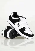 Buty sportowe męskie - Buty DC Shoes Manteca 4M Shoe ADYS100765-WBK biało czarne - miniaturka - grafika 1