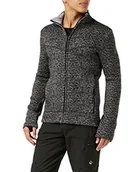 Kurtki męskie - Mammut Chamuera Midlayer męska kurtka, czarna, XL - miniaturka - grafika 1