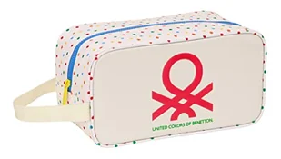 Safta BENETTON Topitos Średni, Wielofunkcyjny nosidełko, Sport, Szkolny, Piłka nożna, Wygodny i wszechstronny, 29x14x15 cm, złamany biały, Złamany biały, Estándar, zwykły - Koszulki i topy damskie - miniaturka - grafika 1