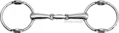 Akcesoria jeździeckie - Feeling Wędzidło cyganka podwójnie łamane 21mm - miniaturka - grafika 1