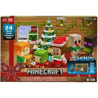 Figurki dla dzieci - Minecraft Minis Głowy Mobów Kalendarz adwentowy, HND33 - miniaturka - grafika 1