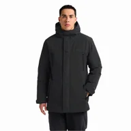 Kurtki męskie - Męska ocieplana parka Jack Wolfskin GLACIER SHIELD JKT M black - M - miniaturka - grafika 1